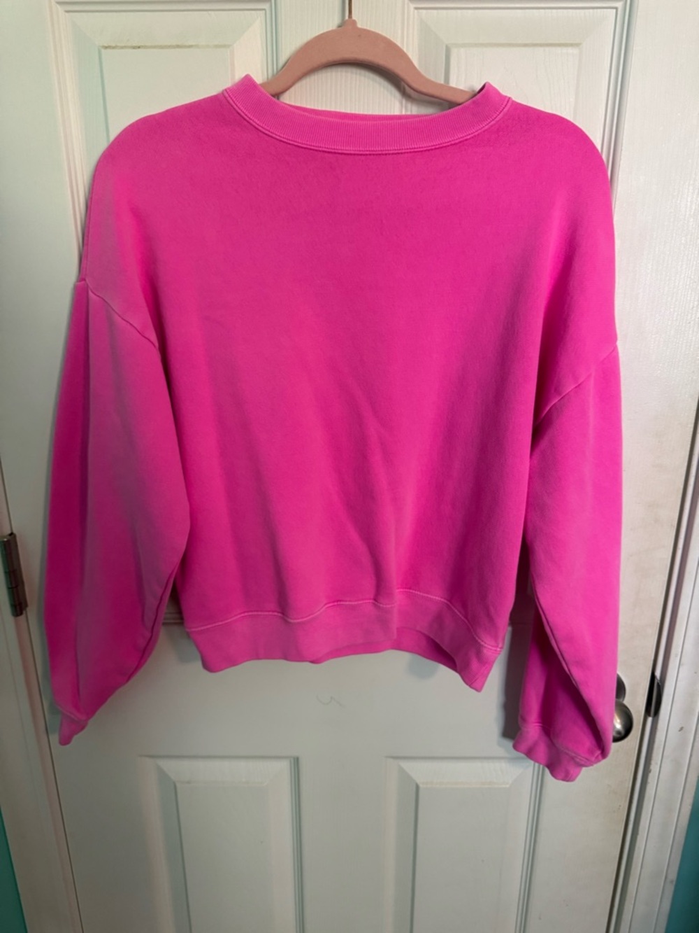GAP Hot Pink Crewneck Sweater